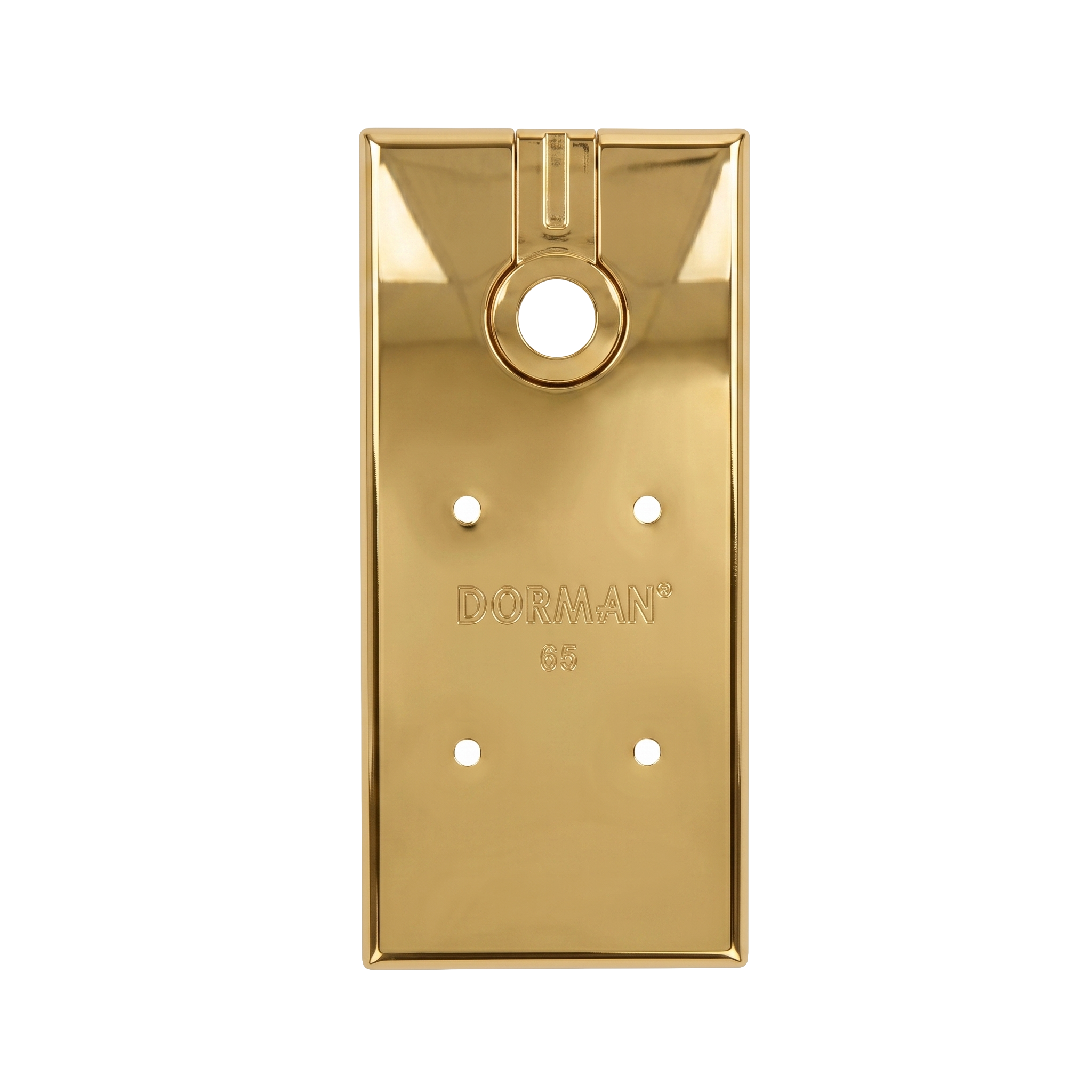 Dorman® DM-C65G Stainless Steel Cover for DM-65 Floor Spring – Gold PVD