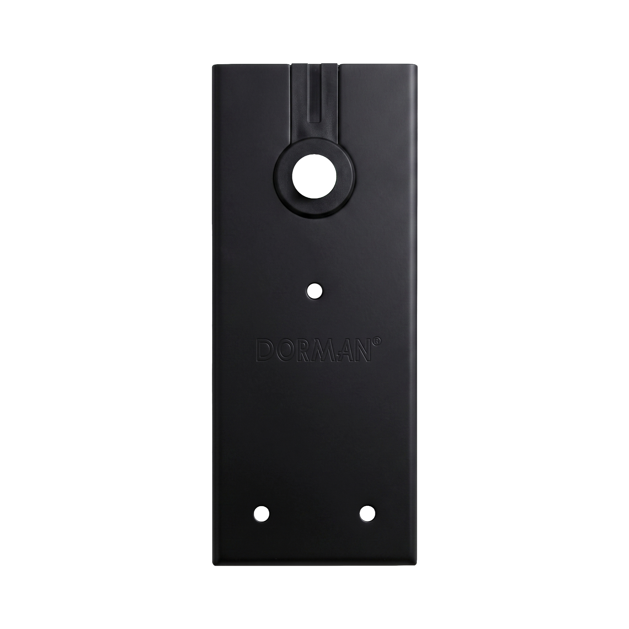 Dorman® DM-C84B Stainless Steel Cover for DM-84 Floor Spring – Matte Black