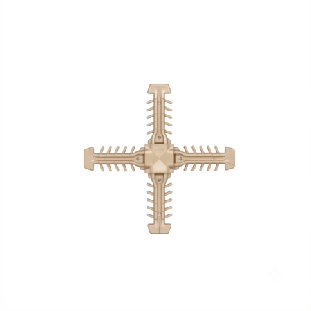 Dorman® 4-Way Cross Connector (Champagne) for 16×7 Georgian Bar – CR4716C