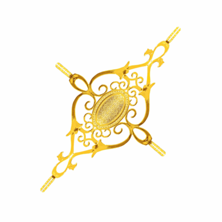 Dorman® Germanella Flower Ornament (Golden) – 11270CG