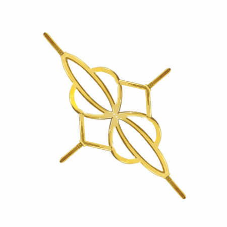 AL7® Big Germanella Floral Insert (Golden) – 11270IG