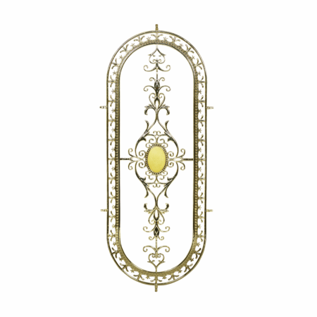 Dorman® Large Size Oval Decorative Insert (Gold) for Round Shape Bar – 11273GC