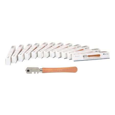 Bohle Silberschnitt® BO 100.0 Hand Glass Cutter with Wooden Handle