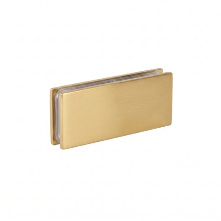 Dorman® DM-7020GS 180° Glass-to-Glass Connector – Satin Gold