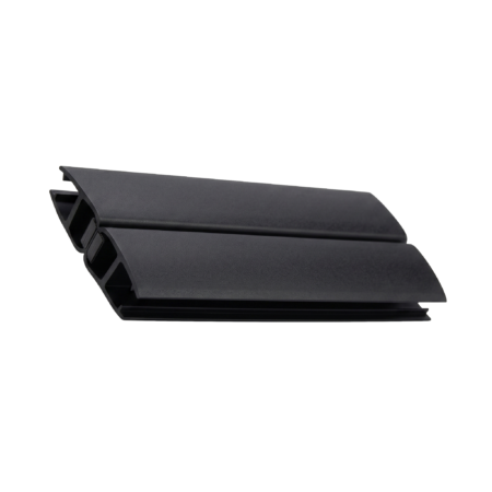 زوج أشرطة إحكام مغناطيسية سوداء بزاوية °180 لباب كابينة الاستحمام Dorman® DM-SS70910B للزجاج 10 مم