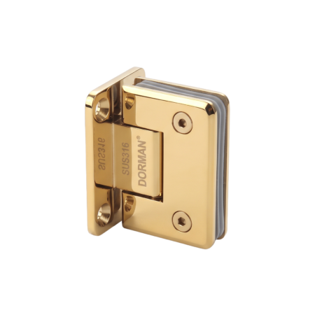Dorman® Shower Hinge Golden Glass to Wall 90° (DM-SH720G6) – SUS316