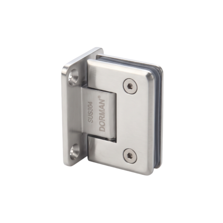 Dorman® Shower Hinge Satin Stainless Steel Glass to Wall 90° (DM-SH720S4) – SUS304